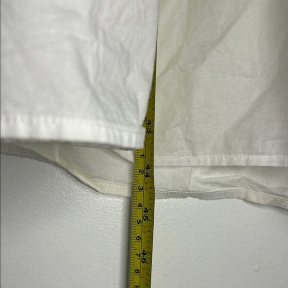 Aqua White Ruffled Tie Back Maxi Dress - Picture 6 of 14